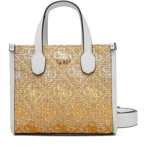 Guess SILVANA MINI 2 COMP TOTE HWSW86 65770 Bijela