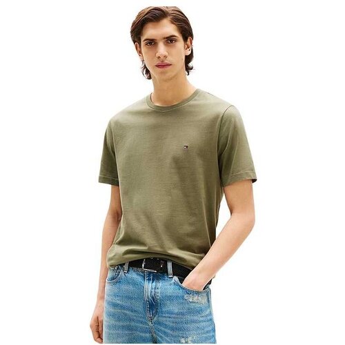 Tommy Hilfiger maslinasta muška majica Cene