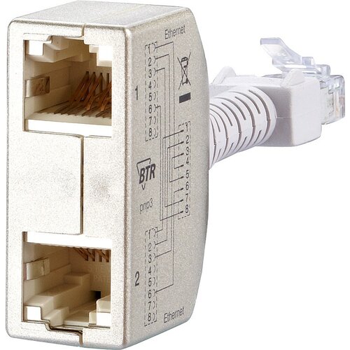 Metz Connect Cable Sharing adapter BTR\, pnp3\, 2 kosa 130548-03-E BTR Netcom, (20410822) Slike