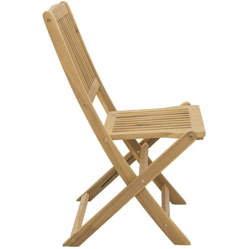  Sklopive vrtne stolice 4 kom 44x50x88 cm masivno drvo bagrema Slike