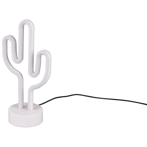Tri O Bijela LED stolna lampa (visina 29 cm) Cactus - Cijene