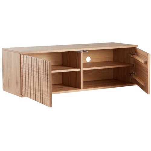 Jotex TV komoda u dekoru jasena u prirodnoj boji 120x38x40 cm Sandviken &amp;ndash; Slike