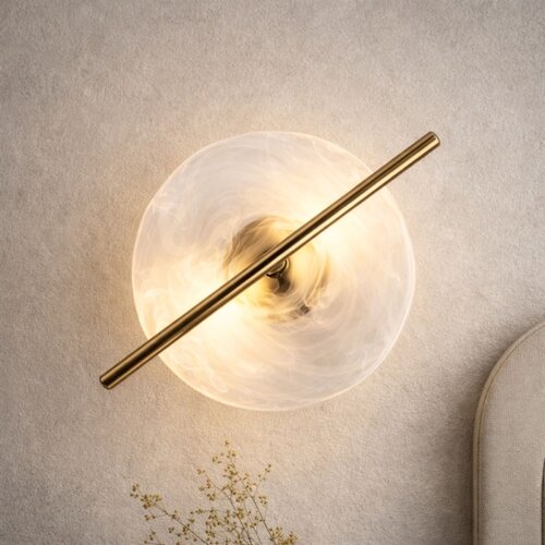 LED zidno svetlo RELAX LED/5W/230V zlatno/belo Slike
