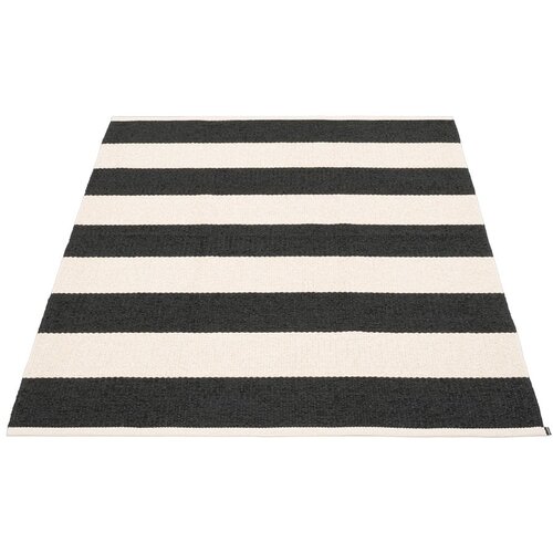 Pappelina Crno-bijeli unutarnji i vanjski tepih 140x180 cm Bob Black Vanilla &amp;ndash; Slike