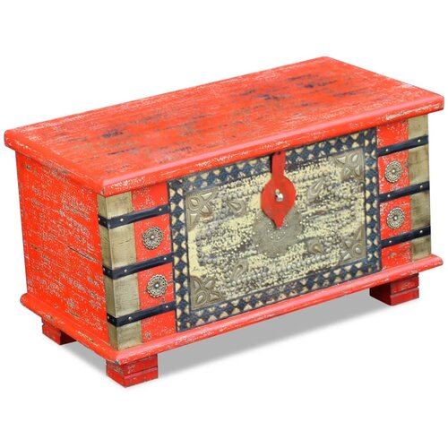  &Scaron;krinja za Pohranu Crvena Mango drvo 80x40x45 cm Cijene