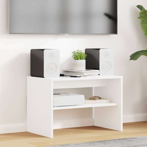 TV omarica Bela 60 x 35 x 40 cm Konstruiran les, (5000137207) Cene