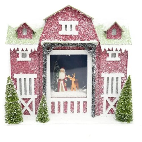 Snowfall, novogodišnja muzička dekoracija, kuća, 32cm ( 765255 ) Slike