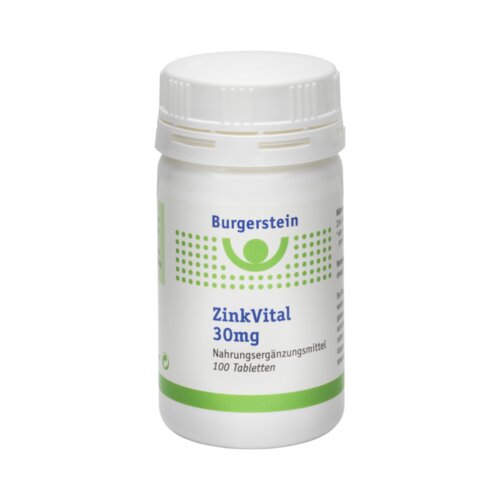 Burgerstein ZinkVital 30 mg - 100 tabl. Slike
