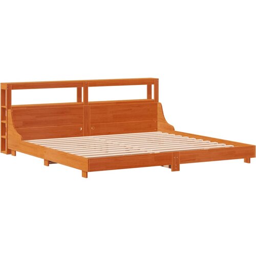 vidaXL Okvir kreveta bez madraca voštano smeđi 180x200 cm od borovine Cijene