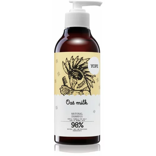 Yope Oat Milk šampon za normalne lase brez sijaja 300 ml