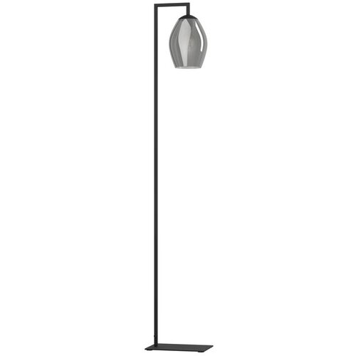 Eglo podna lampa ESTANYS E27 dimljeno staklo 171,5 cm 390256 Slike