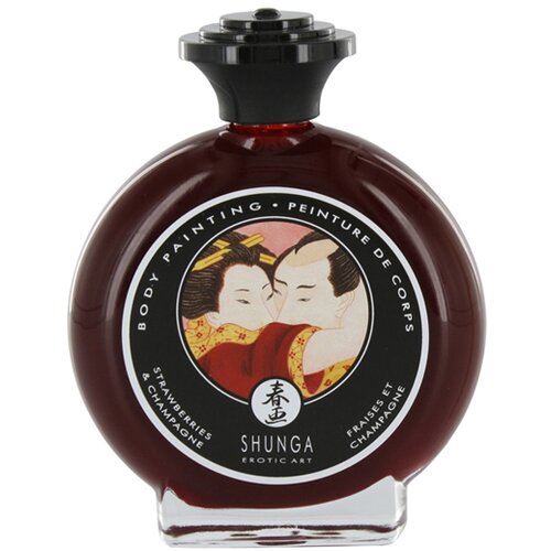 Shunga barva za telo - Strawberry & Champagne Cene