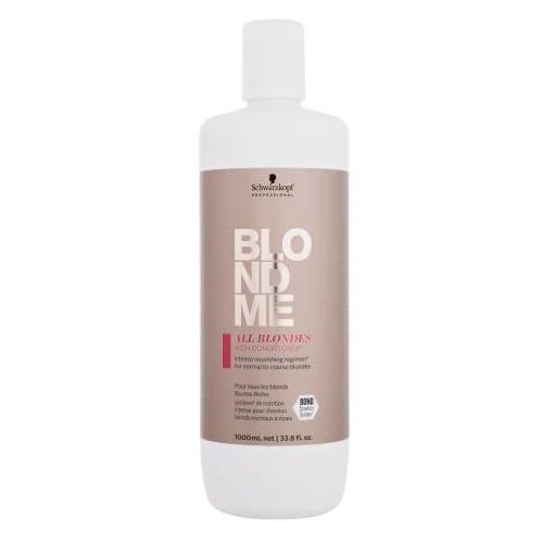 Schwarzkopf Professional Blond Me All Blondes Rich 1000 ml regenerator plava kosa neukrotiva kosa normalna kosa za ženske