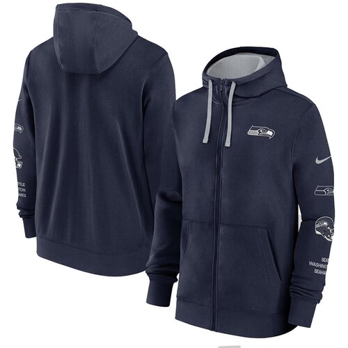 Nike Seattle Seahawks Cotton Full-Zip Fleece jopica s kapuco Cene