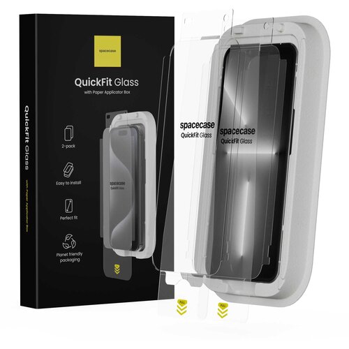 Spacecase QUICKFIT KALJENO STEKLO ZA IPHONE 13 PRO MAX 14 PLUS, (21968133) Slike
