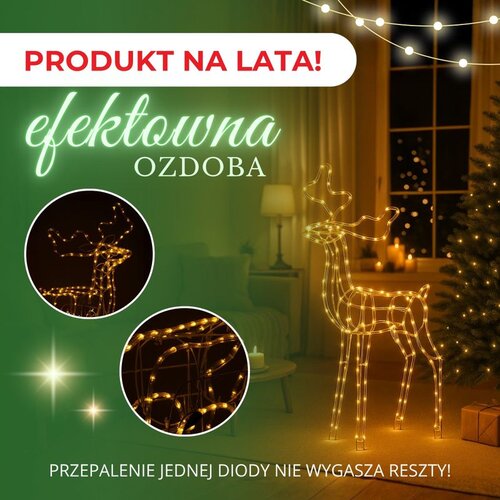  Svjetleći božićni ukras “Sob” – 216 LED lampica Cene