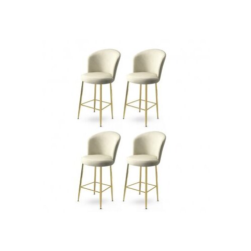 Hanah home set barskih stolica Fora, 4 dijela, krem Cijene