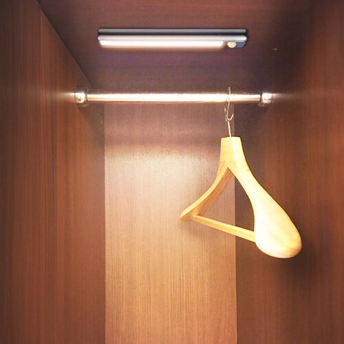 Nedis LCRM01WT - Punjivo LED osvetljenje za ormar sa senzorom LED/1W/1100 mAh 3000K Slike