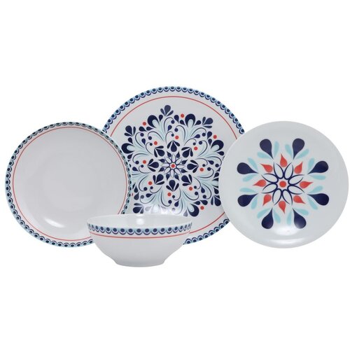 Hermia Porcelanast jedilni servis 24 ks &amp;ndash; Slike