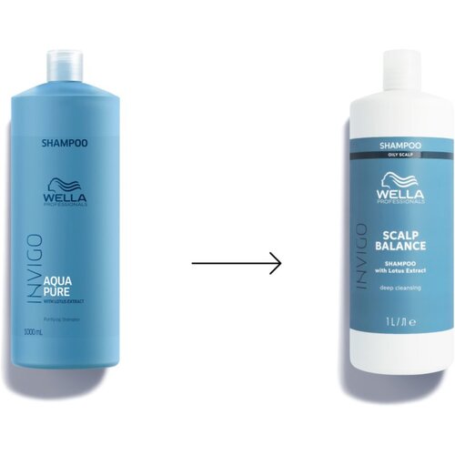 Wella Professionals Invigo Scalp Balance globinsko čistilni &amp;scaron;ampon za mastno lasi&amp;scaron;če 1000 ml Slike