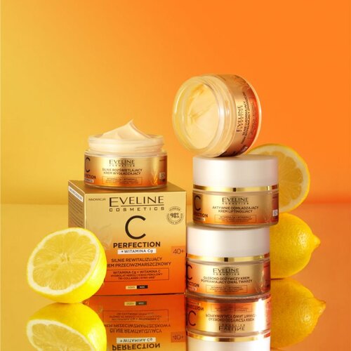 Eveline Cosmetics C Perfection revitalizacijska krema z vitaminom C 40+ 50 ml Slike