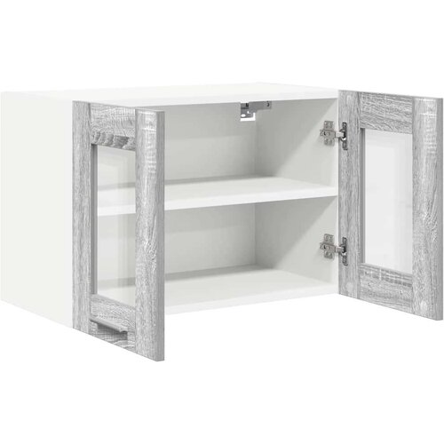 VidaXL viseći ormarić s policom riga 2 pcs siva sonoma 60 x 31 x 40 cm Slike