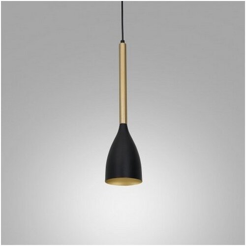  Luster na sajli ISTAPPAR 1xE27/60W/230V crna/zlatna Slike