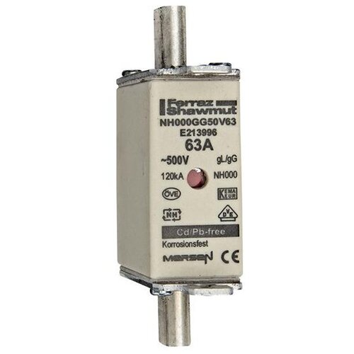 Mersen NH varovalka SF NH000GG50V63, (21040596) Cene