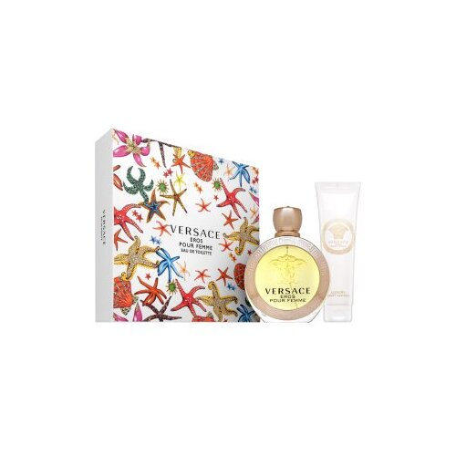 Versace Eros Pour Femme darilni komplet za ženske Set I. 100 ml Cene