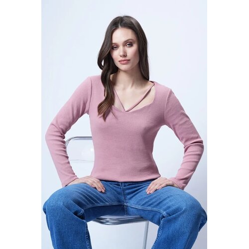 Trend Alacati Stili Ženska bluza Alc-X14791, Roze Cene
