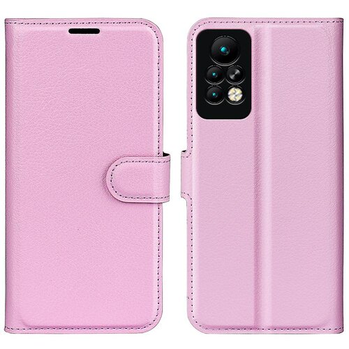 INORCO Ovitek za telefon za Infinix Note 11 Pro, denarnica s teksturo litchi iz PU usnja Shell Stand Cover, (22037018) Slike