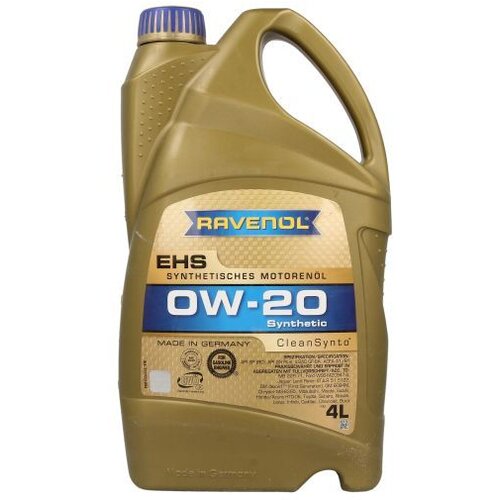 RAVENOL motorno ulje EHS SAE 0W20 4L Slike