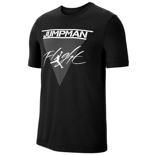 Nike Majice s kratkimi rokavi Jordan Flight Crew Črna Cene