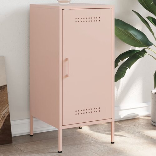 VidaXL Komoda roza 36x39x79 cm hladno valjano jeklo Slike