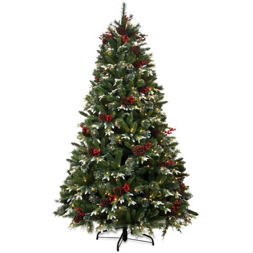 Můj Stromeček Umetna jelka vi&amp;scaron;ina 150 cm Snowy Pine LED &amp;ndash; Slike