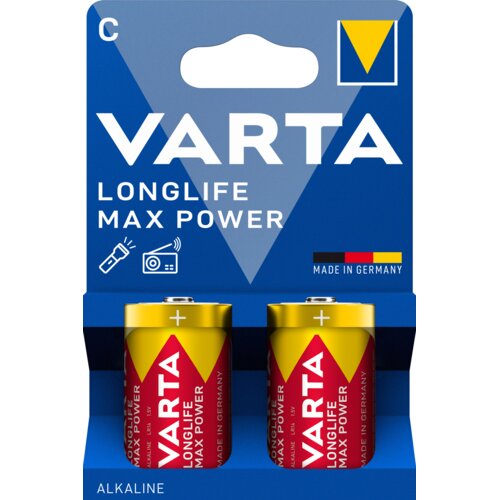 Varta LONGLIFE Max Power C Blister 2 - 1 pkg Slike