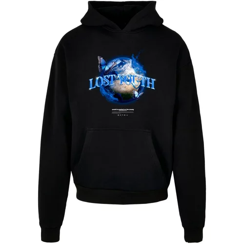 Lost Youth Sweater majica 'World' plava / žuta / crna / bijela