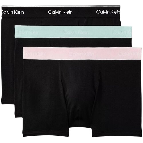 Calvin Klein Jeans Boksarice DARTED TRUNK 3PK LV00NB4286 Rožnata Slike