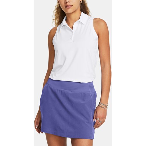 Under Armour Women's tank top UA Playoff SL Polo-WHT - Women's Cijene