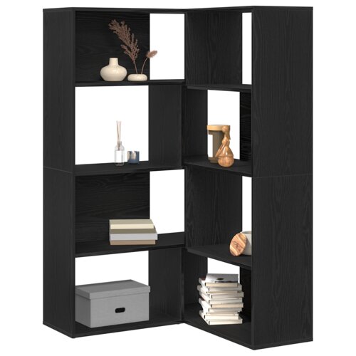  2 pcs Crni hrast 85 x 85 x 140 cm Konstruirano drvo Slike