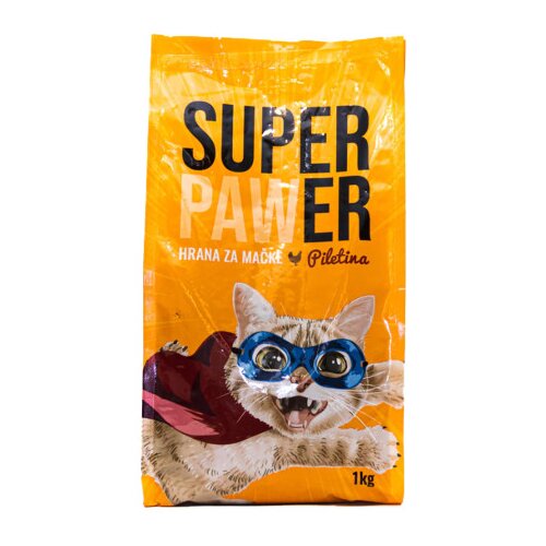 Master Hrana za mačke s okusom piletine 1kg Super Pawer Cene