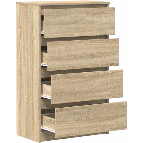  Komoda boja hrasta sonome 60 x 35 x 98,5 cm konstruirano drvo Slike