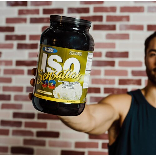 Ultimate Nutrition iso sensation 93 - najčistiji protein za maksimalne rezultate - vanila 2.27kg Slike