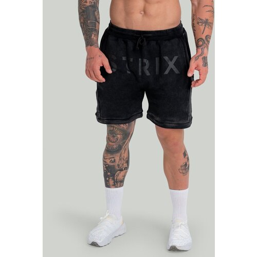 STRIX Shorts Washed Black Slike