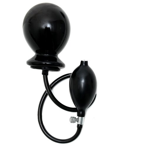 Rimba Inflatable Plug with Massive Core Black Cene