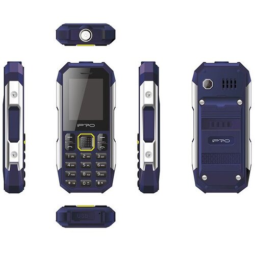 Ipro feature mobilni telefon ( shark ii black-blue ) Cene