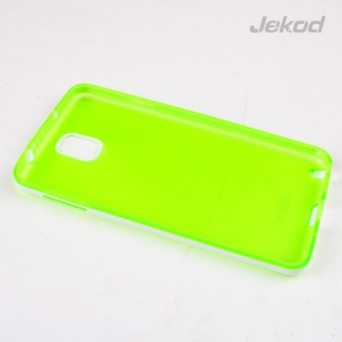 Jekod silikonski ovitek Samsung Galaxy Note 4 N9100 TPU/T zelen z okvirjem + Za&amp;scaron;čitna folija Slike