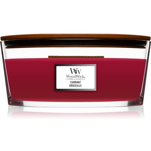 WoodWick Currant mirisna svijeća s drvenim fitiljem (hearthwick) 453,6 g Slike