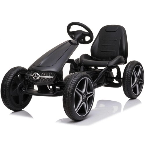 Eurobajk Karting na pedale MERCEDES LICENCIRANI - Crni Slike