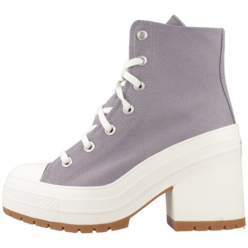 Converse Škornji CHUCK 70 DE LUXE HEEL Vijolična Cene